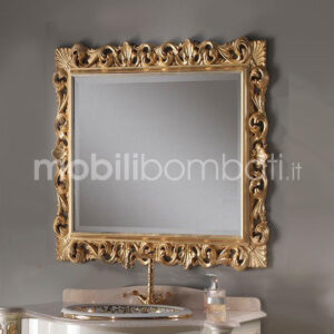Specchio Barocco Intagliato foglia Oro