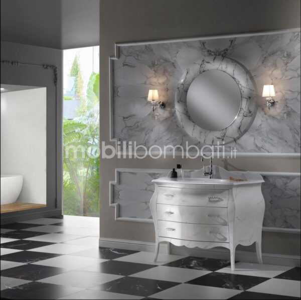 Mobile Bagno Marmorizzato