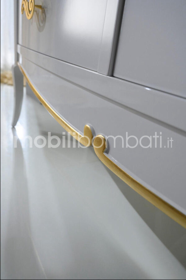 Mobile Bagno Art Decò Doppio Lavabo - Image 7
