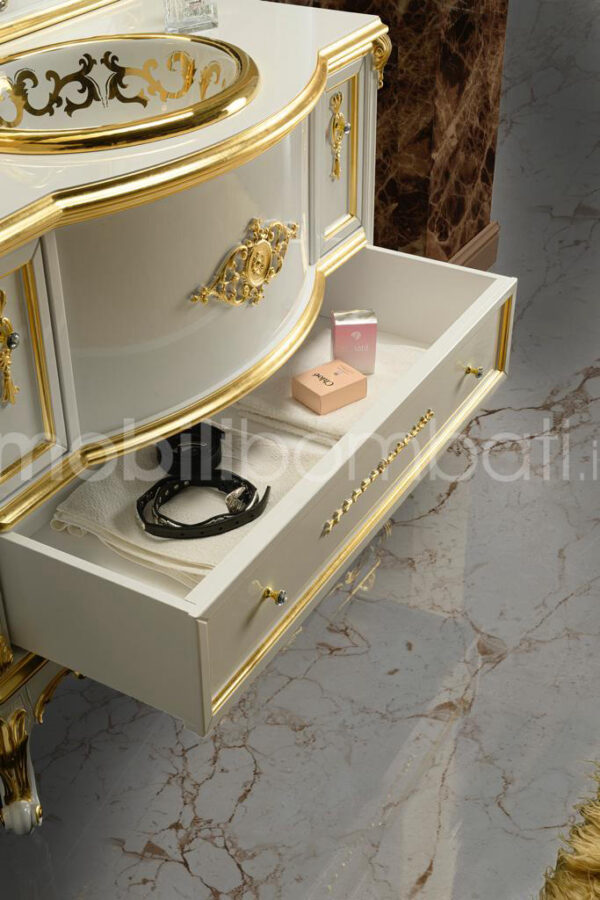 Mobile Bagno stile barocco in massello - Image 4