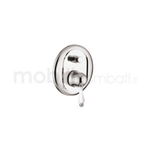 Monocomando doccia incasso con deviatore in stile Classico - Made in Italy