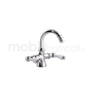 Rubinetto Bagno – Bidet bocca girevole – Monoforo - stile Classico - Made in Italy