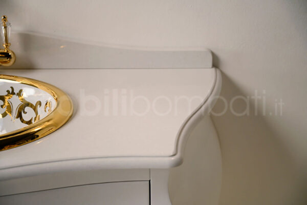 Mobile bagno stile barocco finiture oro - Image 6