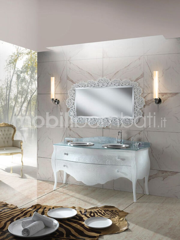 Mobile bagno arredamento stile barocco moderno