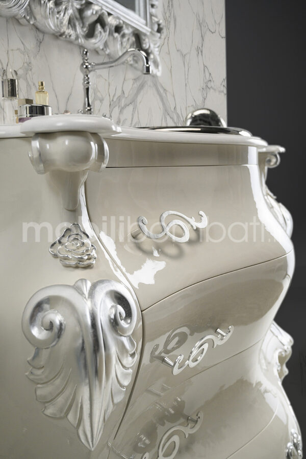 Mobile classico bagno stile barocco moderno - Image 6