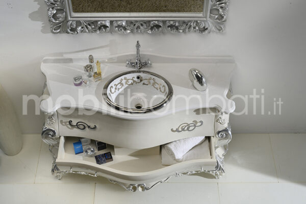 Mobile classico bagno stile barocco moderno - Image 11