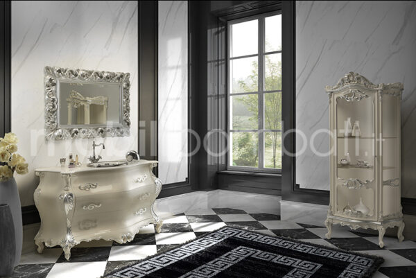 Mobile classico bagno stile barocco moderno