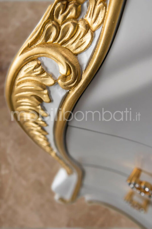 Mobile bagno stile barocco singolo lavabo top marmo - Image 6