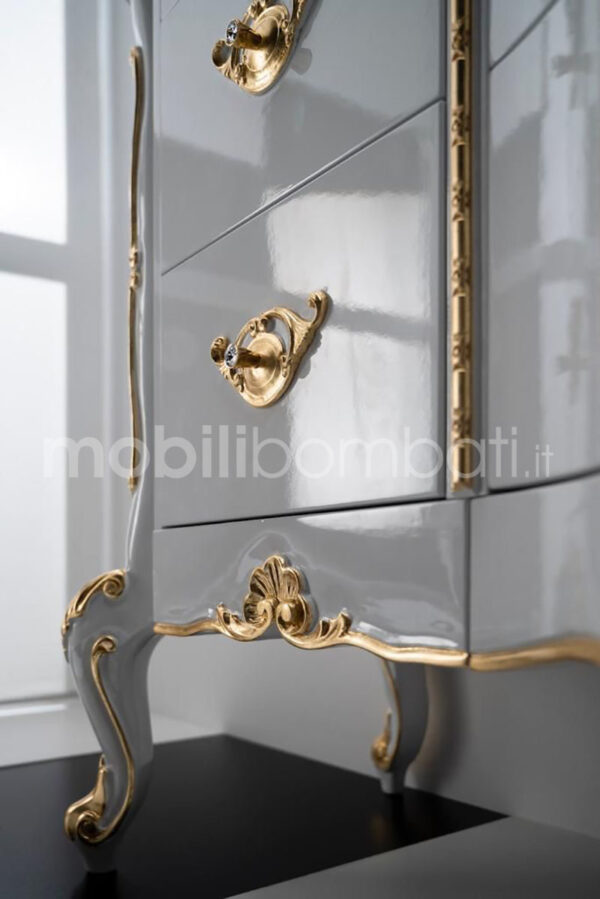 Mobile bagno bianco stile barocco - Image 3